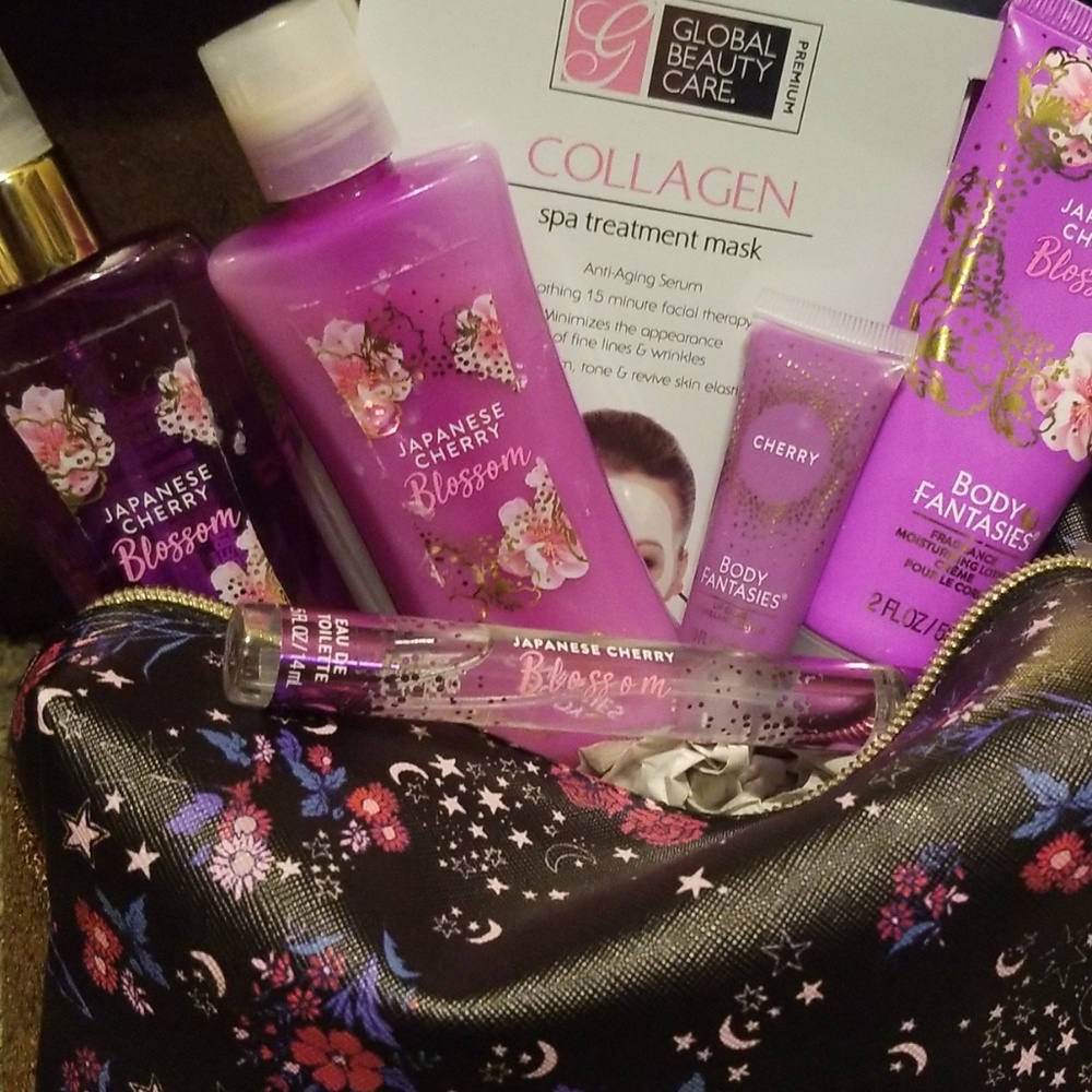 Body gift bag Japanese Cherry Bloom